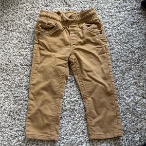 Cat & Jack Light Brown Elastic Waist Pants